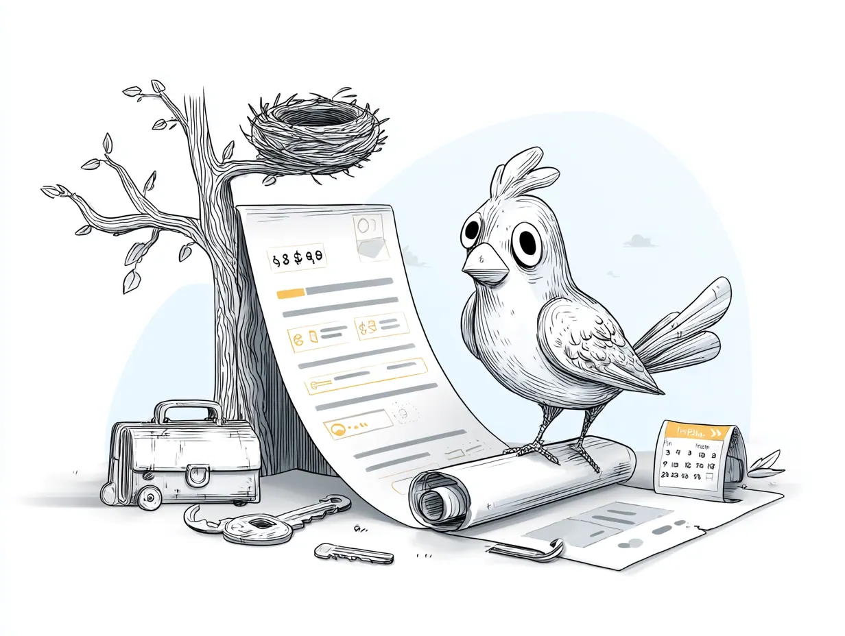 Illustration for article: Credit Roost Article