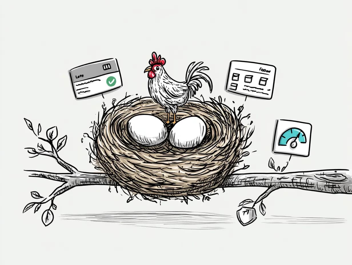Illustration for article: The Two Flavors of Credit: Revolving vs. Installment