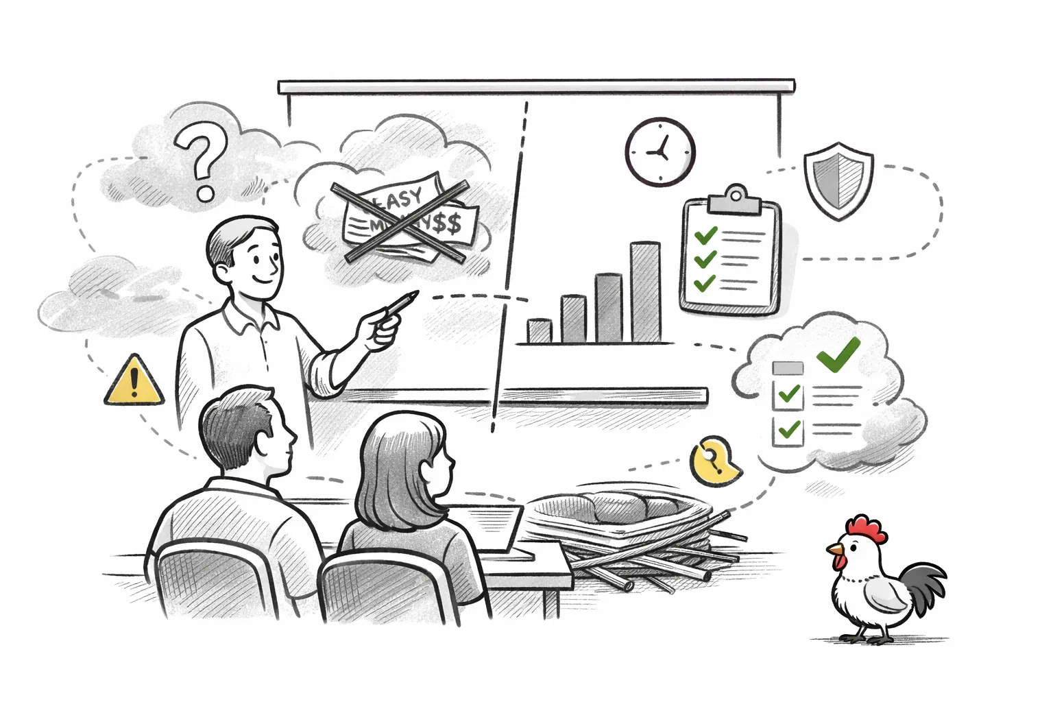 Illustration for article: Five Common Misconceptions About Authorized User Tradelines