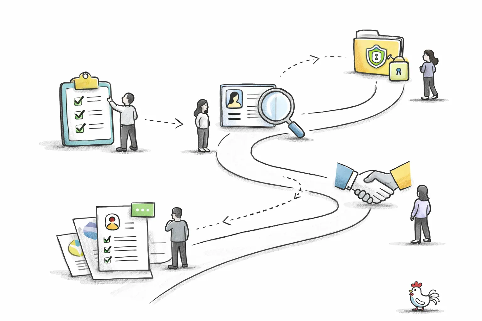 Illustration for article: How to Get a Tradeline