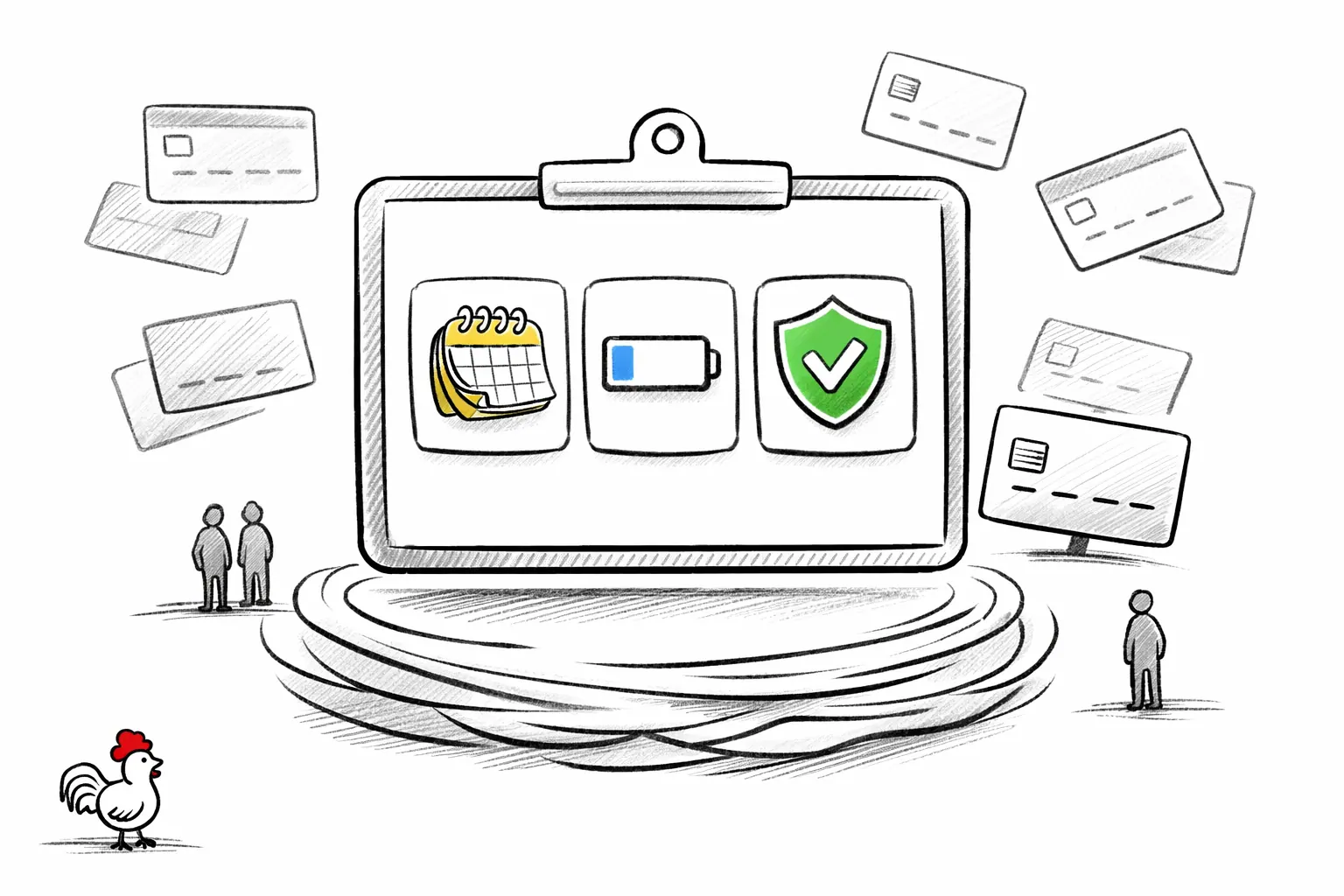 Illustration for article: How to Choose a Tradeline