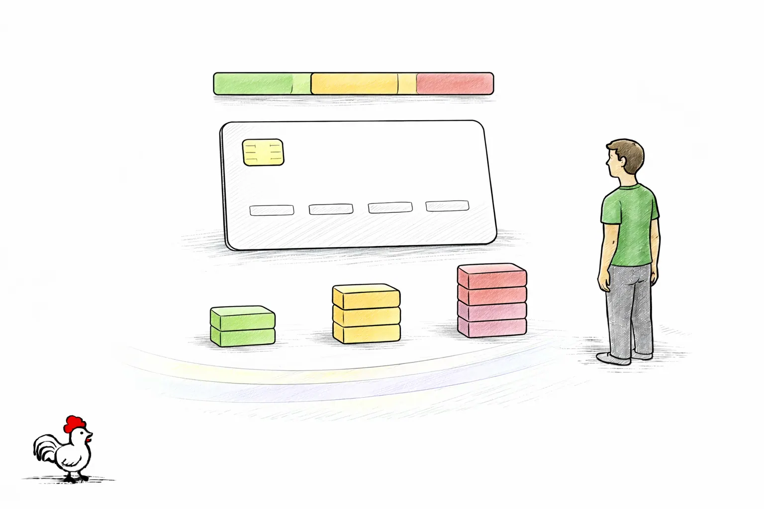 Illustration for article: Mastering Your Utilization Ratio
