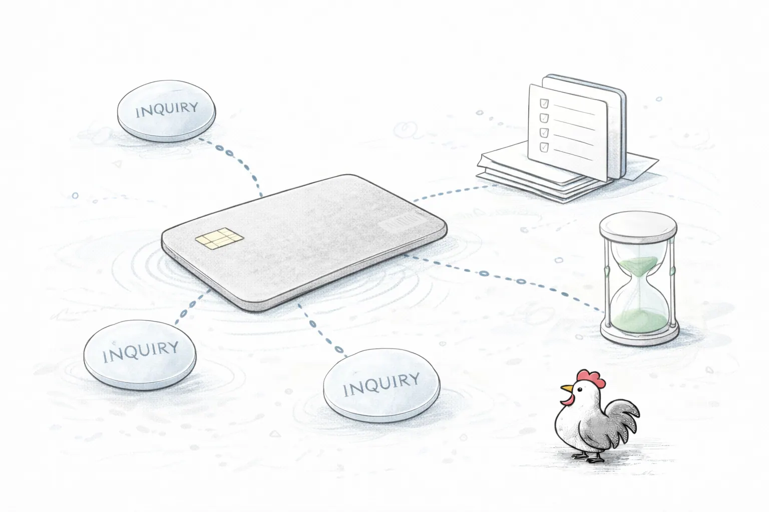 Illustration for article: The Hard Inquiry Dilemma