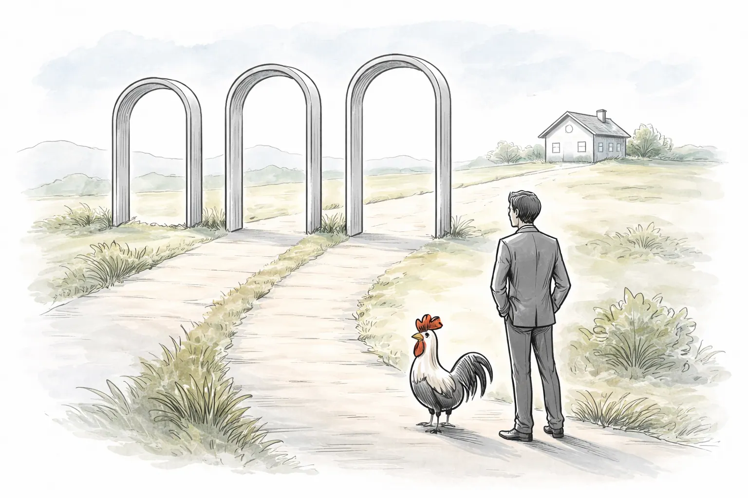 Illustration for article: The Three Credit Scores You Need for a Home Loan