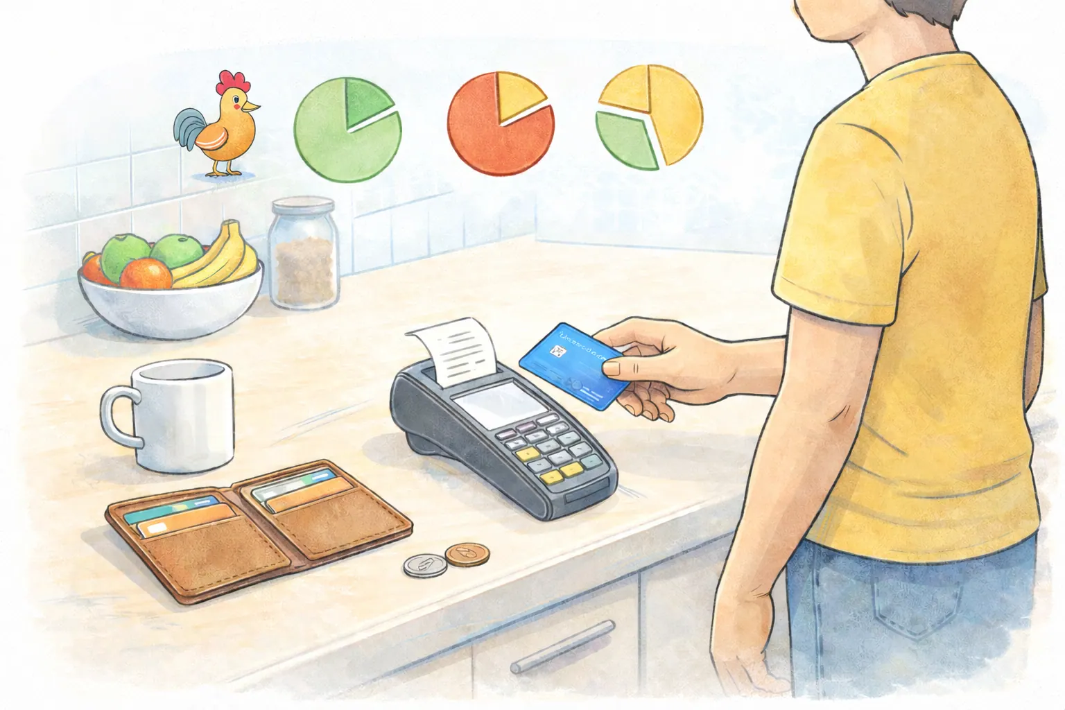 Illustration for article: Your First Credit Card - Responsible Use Guide