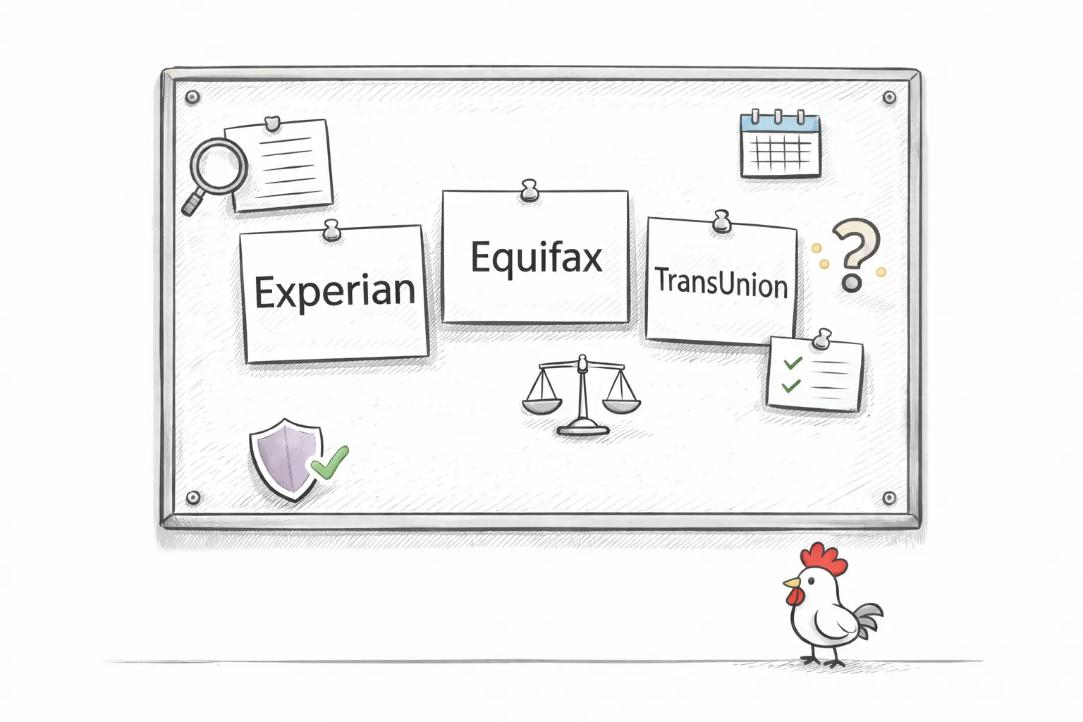 Illustration for article: Free Credit Reports: Your Financial Health Check-up