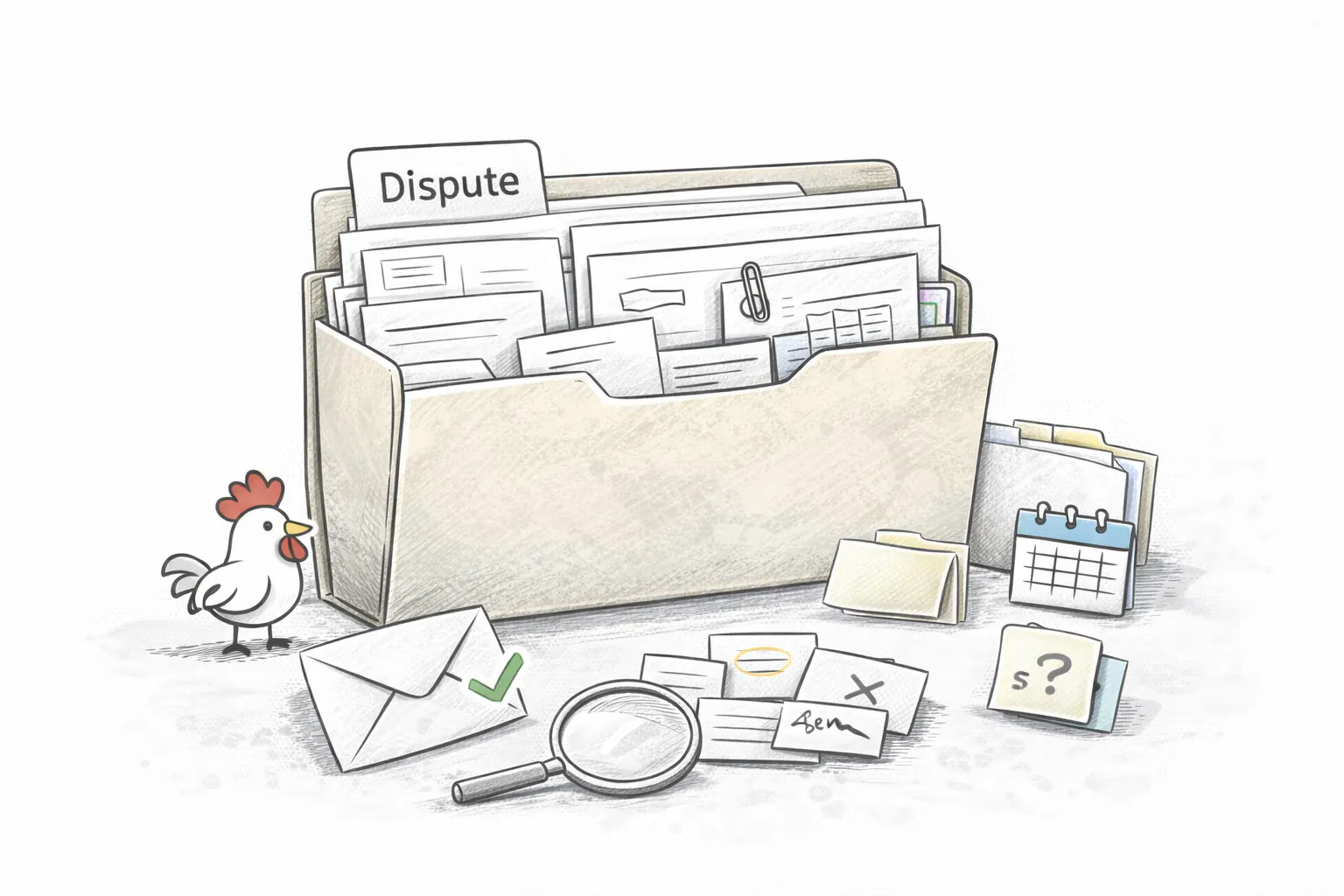 Illustration for article: How to Dispute an Error on Your Credit Report