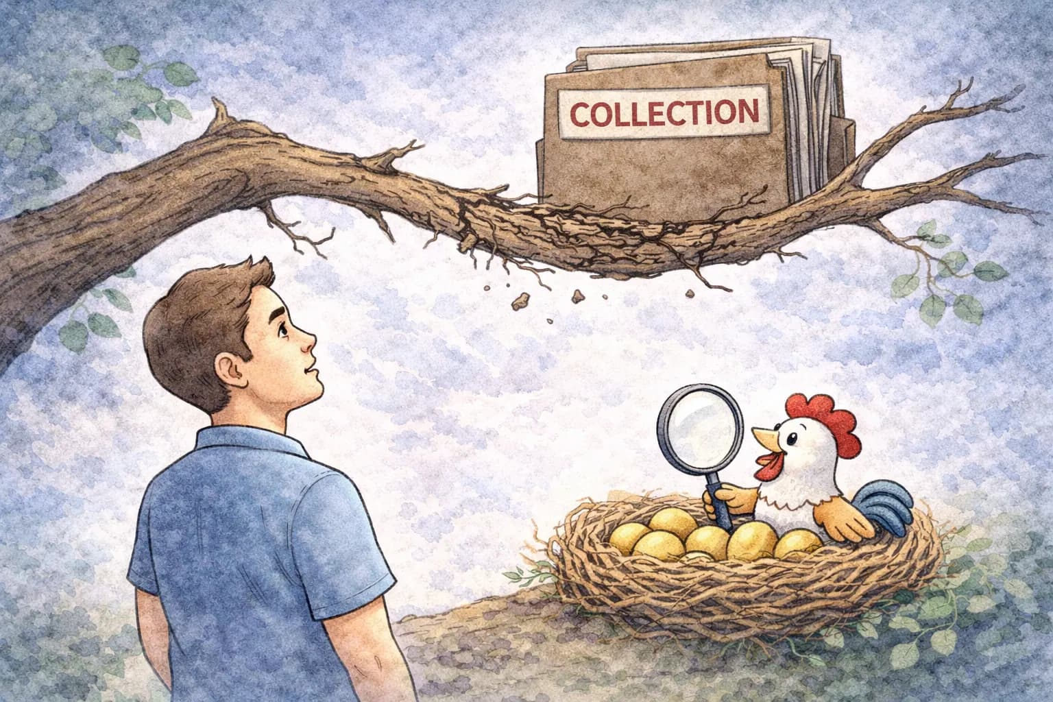 Illustration for article: How to remove a collection account without making it worse
