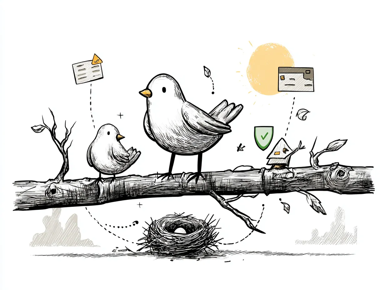 Illustration for article: Piggybacking for Credit