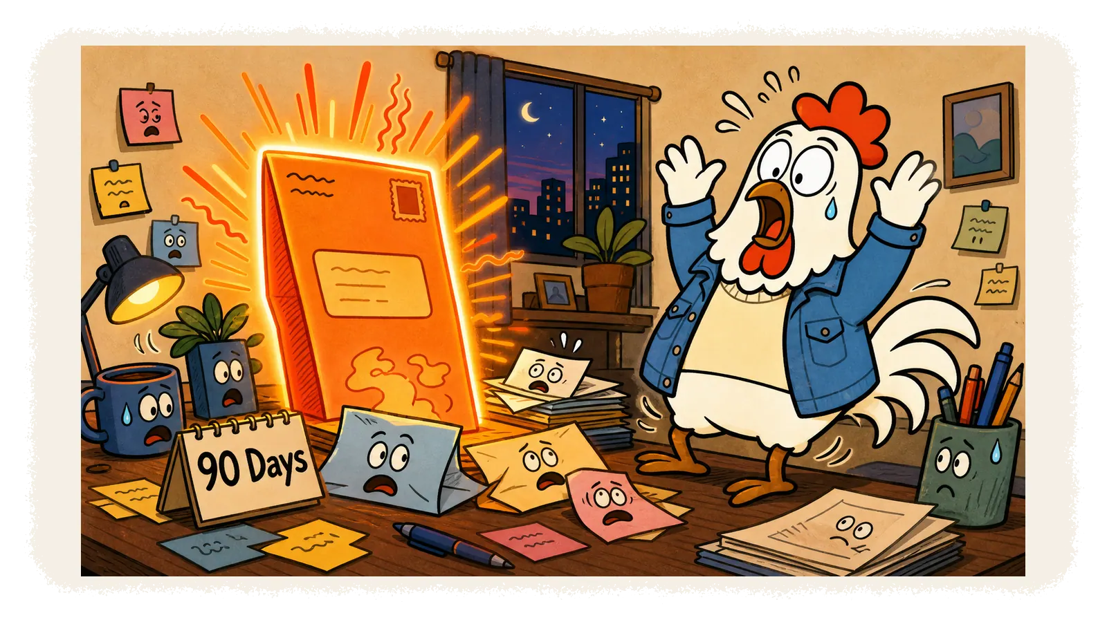 Illustration for article: 13.1% of Card Balances Are 90+ Days Late, 0.6 Points From the 2010 Peak: What Days 30, 60, and 180 Did to One $240 Payment