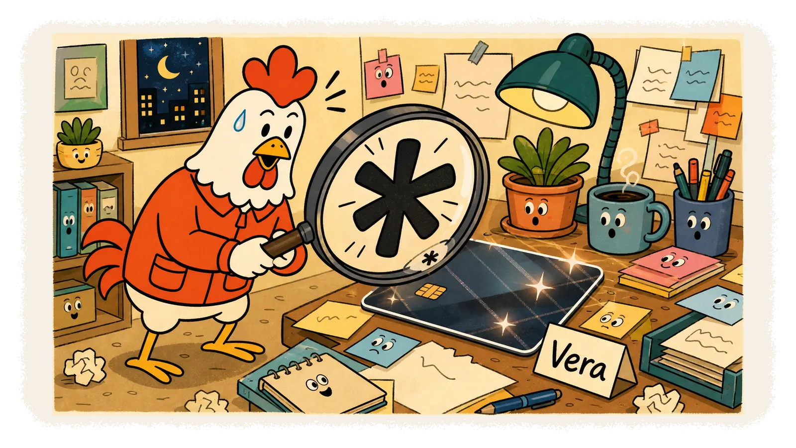 Illustration for article: I Read Vera's 2026 Card Announcement Line by Line Before Applying: What a BIN Sponsorship Does and Doesn't Tell You