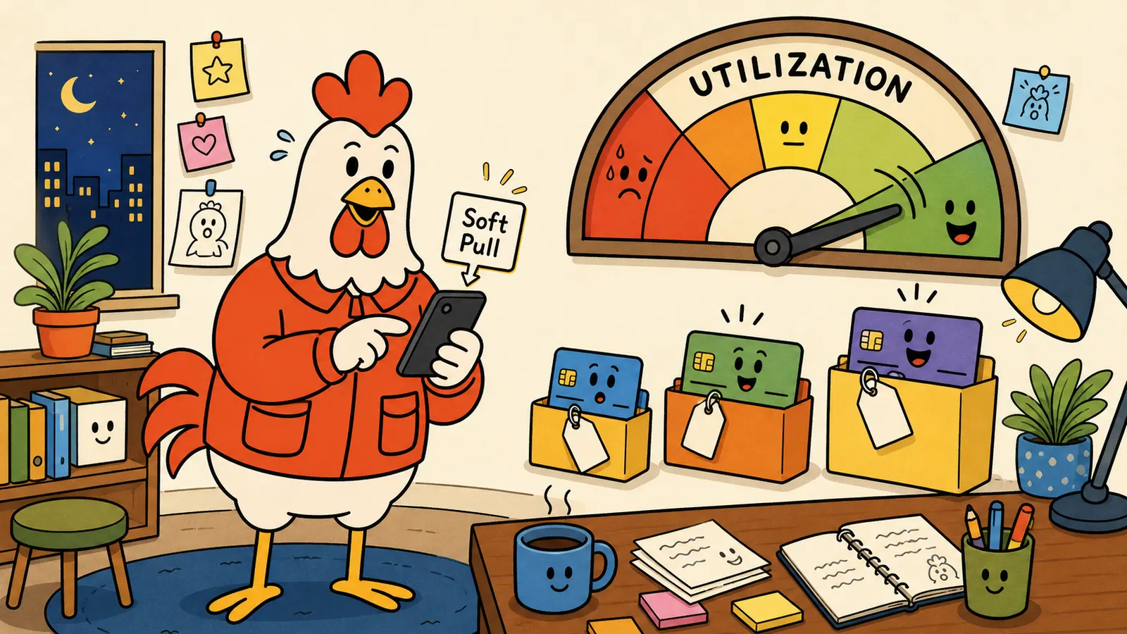 Illustration for article: I Added $9,400 in Credit Limits With Zero Hard Pulls