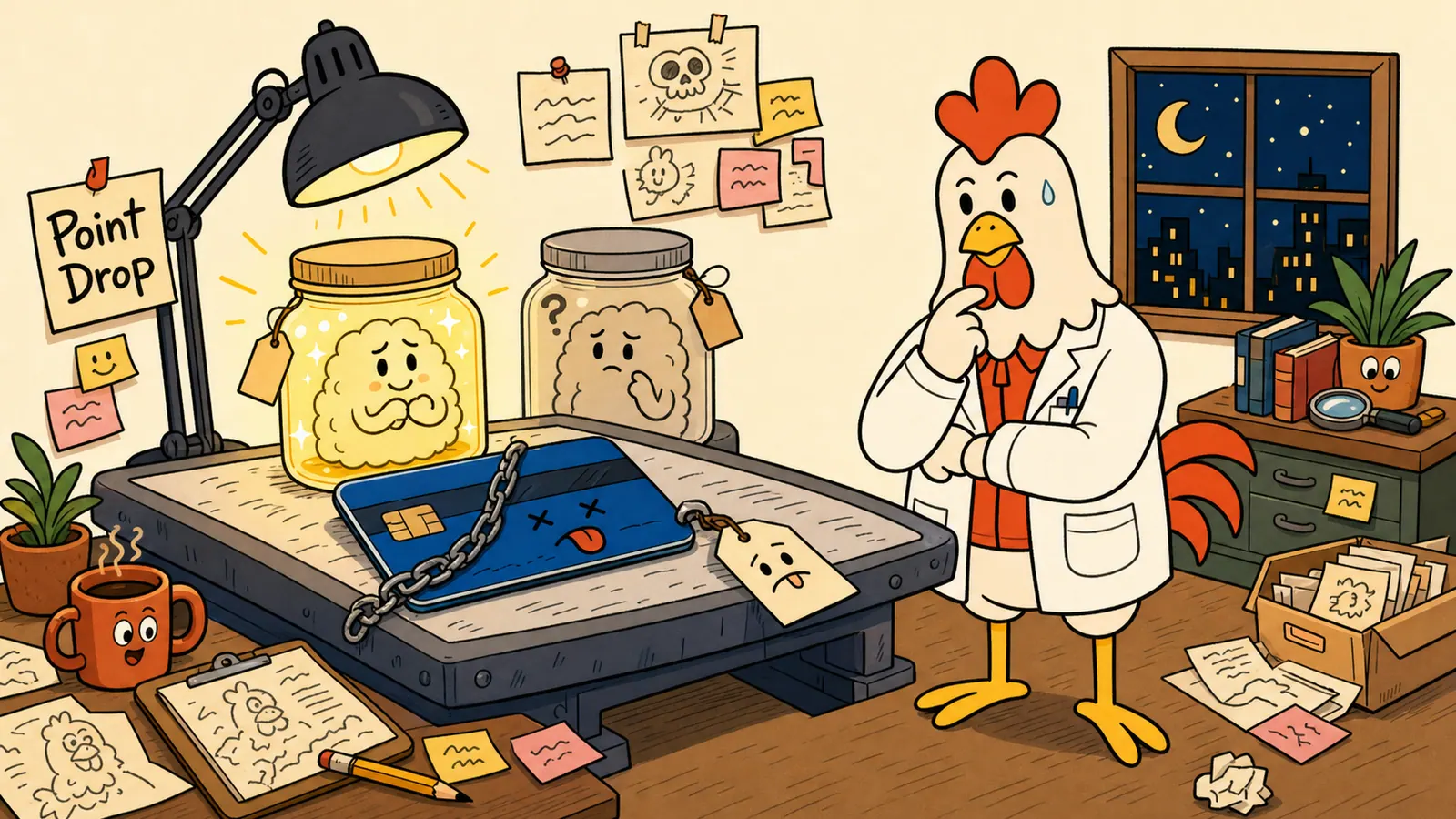 Illustration for article: I Closed One Card and Lost 31 Points: The Real Culprit