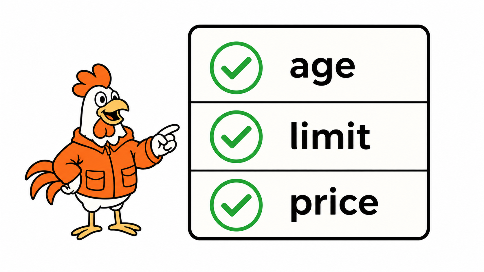 CreditRoost mascot guiding how to evaluate and buy tradelines